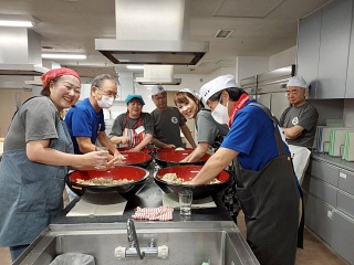 日本橋蕎麦会の様子