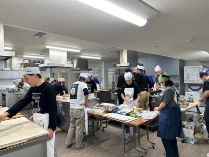 日本橋蕎麦会の様子