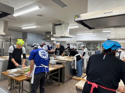 日本橋蕎麦会の様子