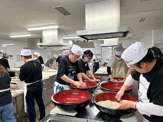 日本橋蕎麦会の様子