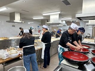 日本橋蕎麦会の様子