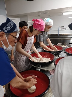 日本橋蕎麦会の様子