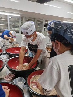 日本橋蕎麦会の様子