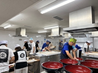 日本橋蕎麦会の様子