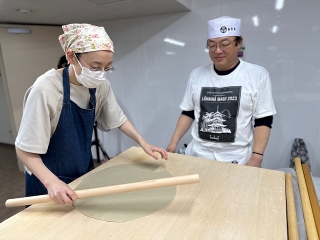 日本橋蕎麦会の様子