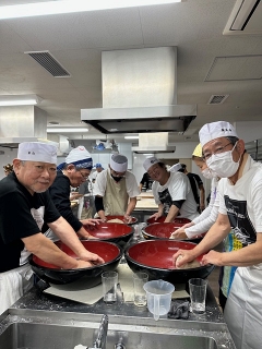 日本橋蕎麦会の様子