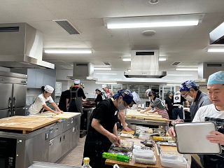 日本橋蕎麦会の様子