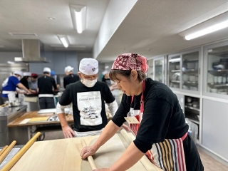 日本橋蕎麦会の様子