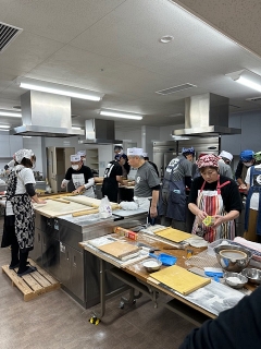 日本橋蕎麦会の様子