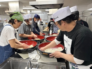 日本橋蕎麦会の様子