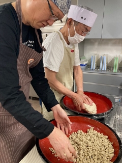 日本橋蕎麦会の様子