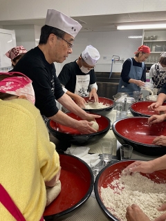 日本橋蕎麦会の様子