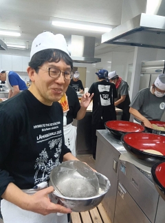 日本橋蕎麦会の様子