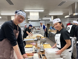 日本橋蕎麦会の様子