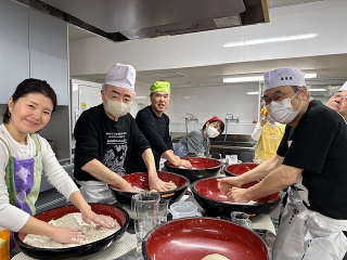 日本橋蕎麦会の様子