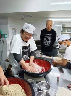 日本橋蕎麦会の様子