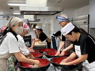日本橋蕎麦会の様子