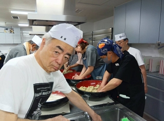 日本橋蕎麦会の様子
