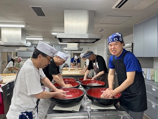 日本橋蕎麦会の様子