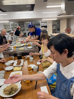日本橋蕎麦会の様子