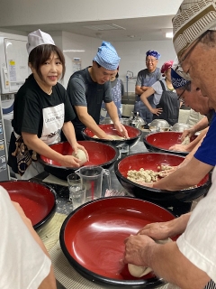 日本橋蕎麦会の様子