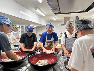 日本橋蕎麦会の様子