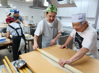 日本橋蕎麦会の様子