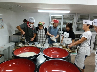 日本橋蕎麦会の様子