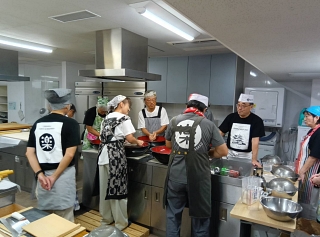 日本橋蕎麦会の様子