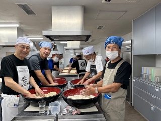 日本橋蕎麦会の様子