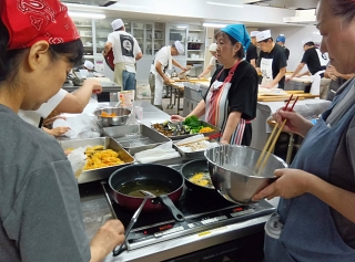 日本橋蕎麦会の様子