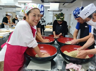 日本橋蕎麦会の様子