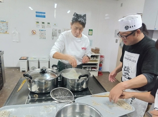 日本橋蕎麦会の様子