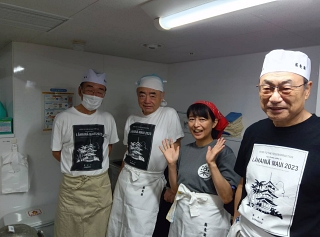 日本橋蕎麦会の様子