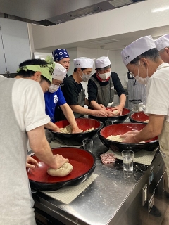 日本橋蕎麦会の様子