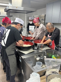 日本橋蕎麦会の様子