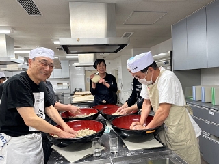 日本橋蕎麦会の様子