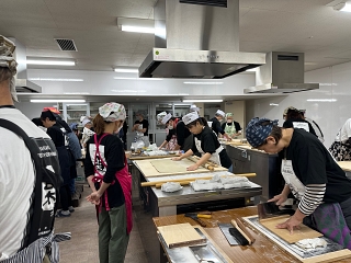 日本橋蕎麦会の様子