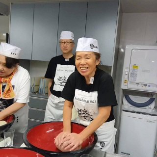 日本橋蕎麦会の様子