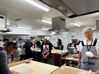 日本橋蕎麦会の様子