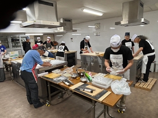 日本橋蕎麦会の様子