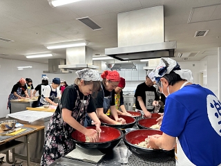 日本橋蕎麦会の様子