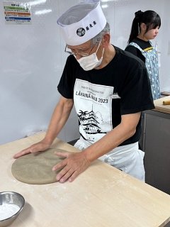 日本橋蕎麦会の様子