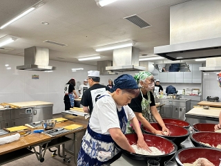 日本橋蕎麦会の様子