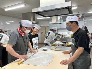 日本橋蕎麦会の様子