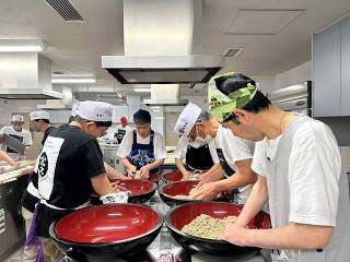 日本橋蕎麦会の様子
