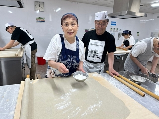 日本橋蕎麦会の様子