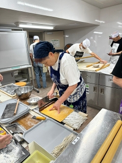 日本橋蕎麦会の様子
