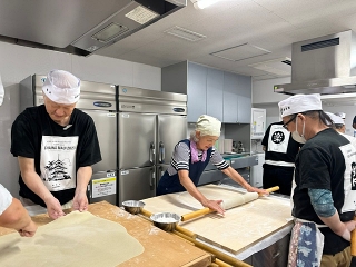 日本橋蕎麦会の様子
