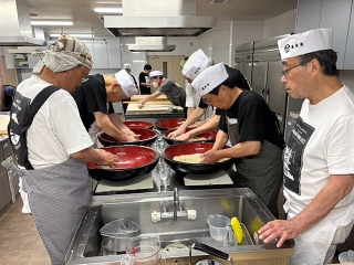 日本橋蕎麦会の様子
